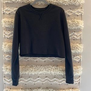 Urban outfitters crop sweatshirt